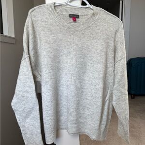 Vince Camuto Heather Gray Crewneck Sweater